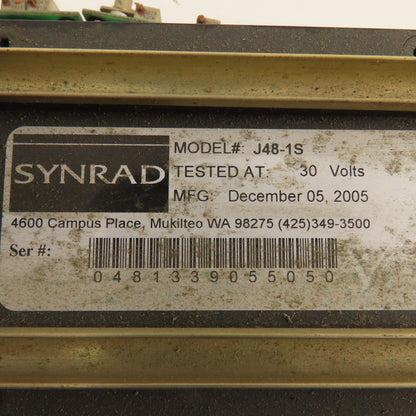 Synrad J48-1S 30W Carbon Dioxide Laser W/ Videojet Control Parts