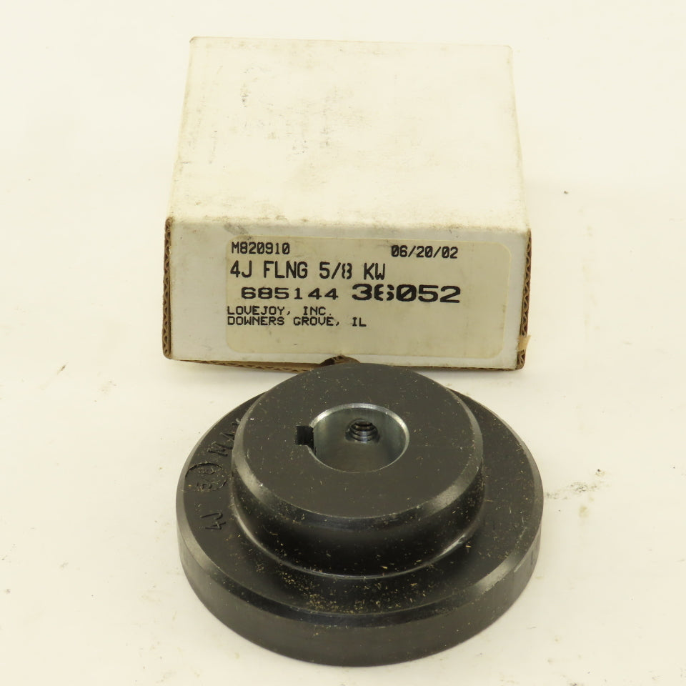 LoveJoy 68514436052 4J Flange Type Fixed Bore Sleeve Coupling Flange 5/8" ID Dia