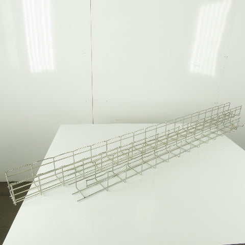 Cablofil 4"x 4" Wire Mesh Cable Tray 2 Pieces 48" & 75" Long Lot of 2