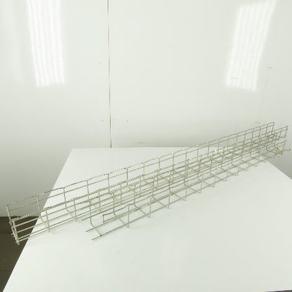 Cablofil 4"x 4" Wire Mesh Cable Tray 2 Pieces 48" & 75" Long Lot of 2