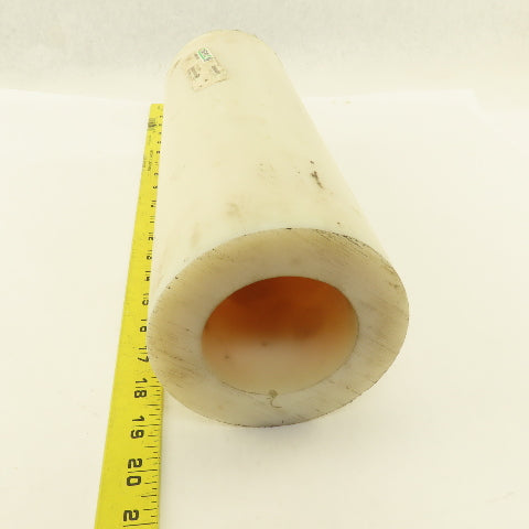 Nylon 6 Tube Machinable Plastic Tube Stock 4-5/8"OD x2-3/4"ID x13-1/2" 4.5x3x13