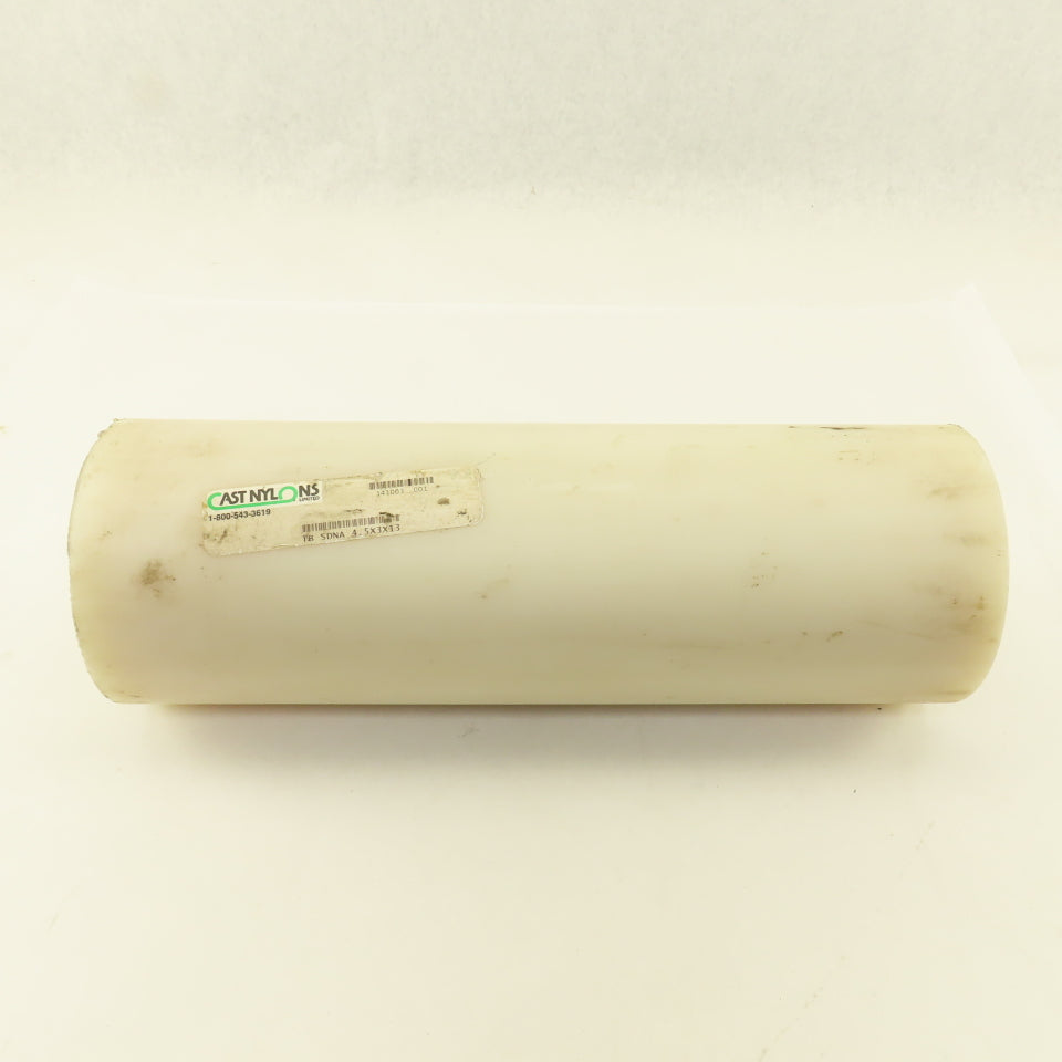 Nylon 6 Tube Machinable Plastic Tube Stock 4-5/8"OD x2-3/4"ID x13-1/2" 4.5x3x13
