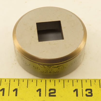 Wilson Tool 0.656 Square +0.056 Sheet Metal Die