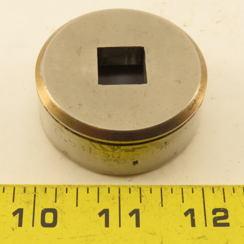 Wilson Tool 0.531 Square +0.056 Sheet Metal Die