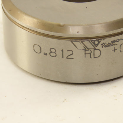 Wilson Tool 0.812 Round +0.075 Sheet Metal Die