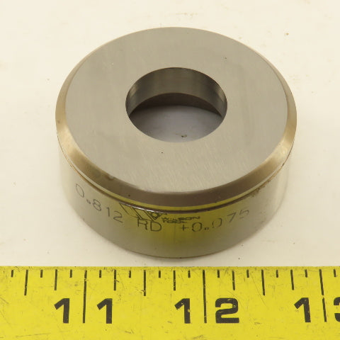 Wilson Tool 0.812 Round +0.075 Sheet Metal Die