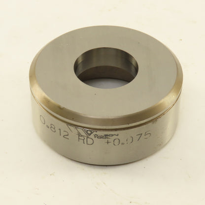 Wilson Tool 0.812 Round +0.075 Sheet Metal Die