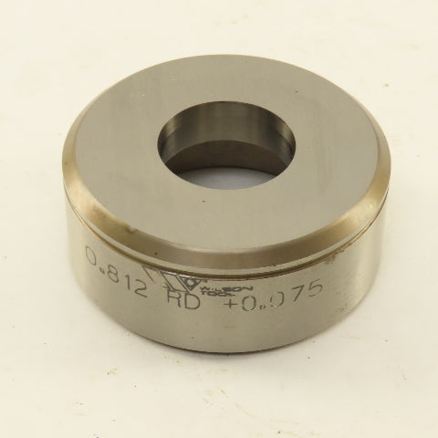Wilson Tool 0.812 Round +0.075 Sheet Metal Die