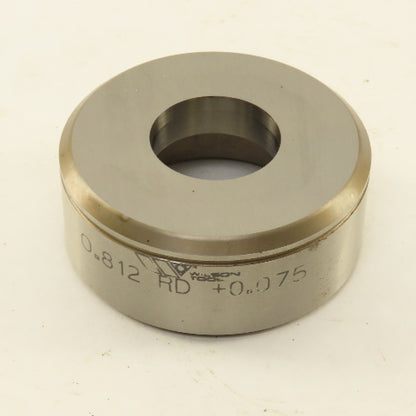 Wilson Tool 0.812 Round +0.075 Sheet Metal Die