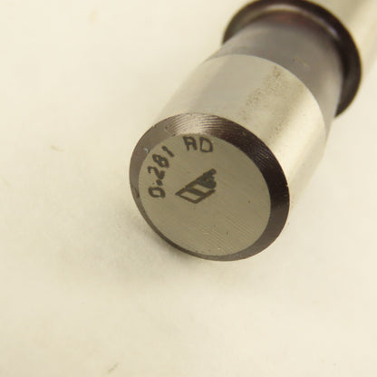 Wilson Tool 0.281 Round Sheet Metal Punch 1/2" Shank