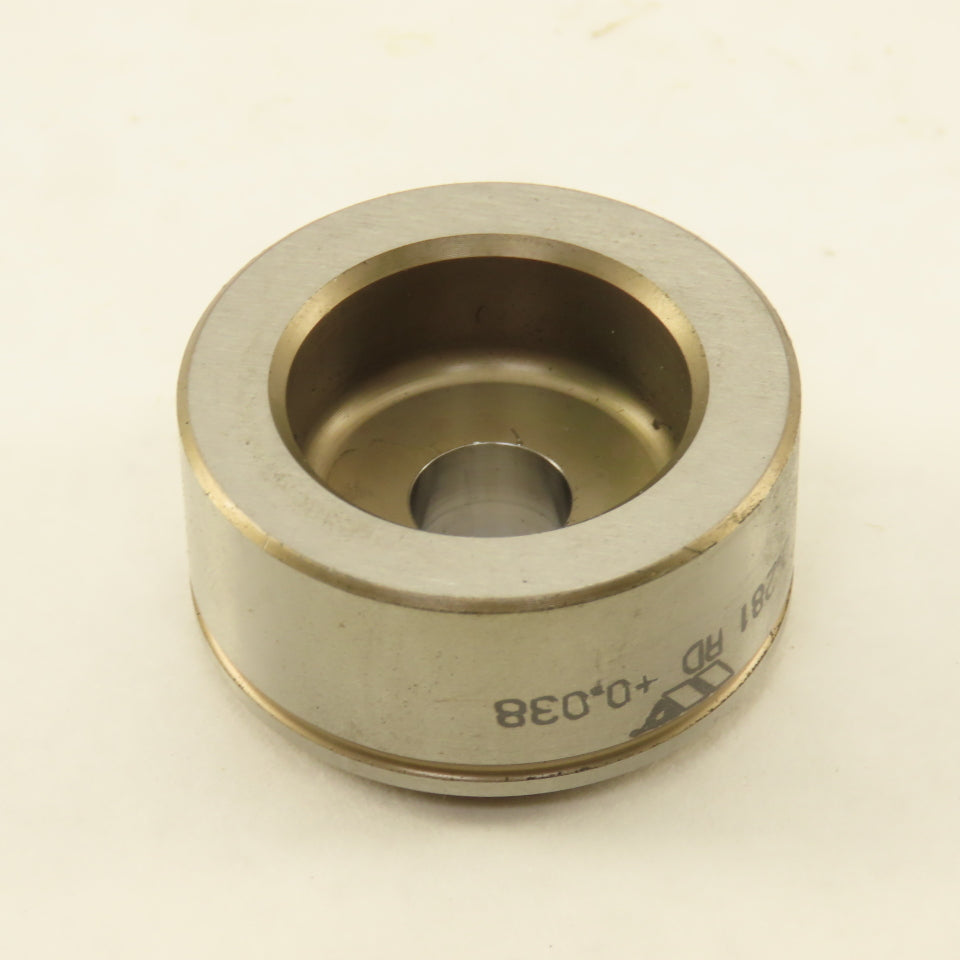 Wilson Tool 0.281" Round +0.038 Sheet Metal Die 1-1/4" OD