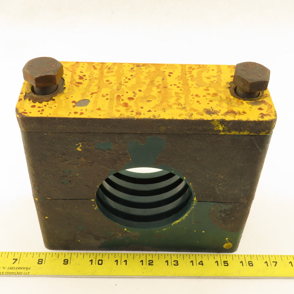 Stauff Gr. 8 90mm 3-1/2" Tube Vibration Dampening Clamp Body