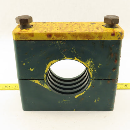 Stauff Gr. 8 90mm 3-1/2" Tube Vibration Dampening Clamp Body