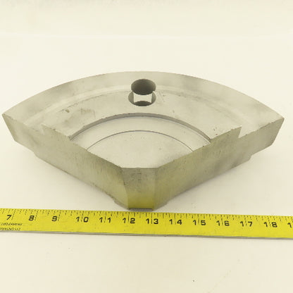 Abbott KTT15P 15" Lathe Aluminum Soft Pie Jaw