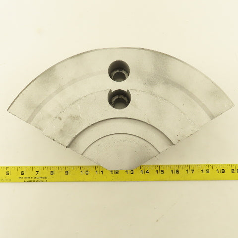 Abbott KTT15P 15" Lathe Aluminum Soft Pie Jaw