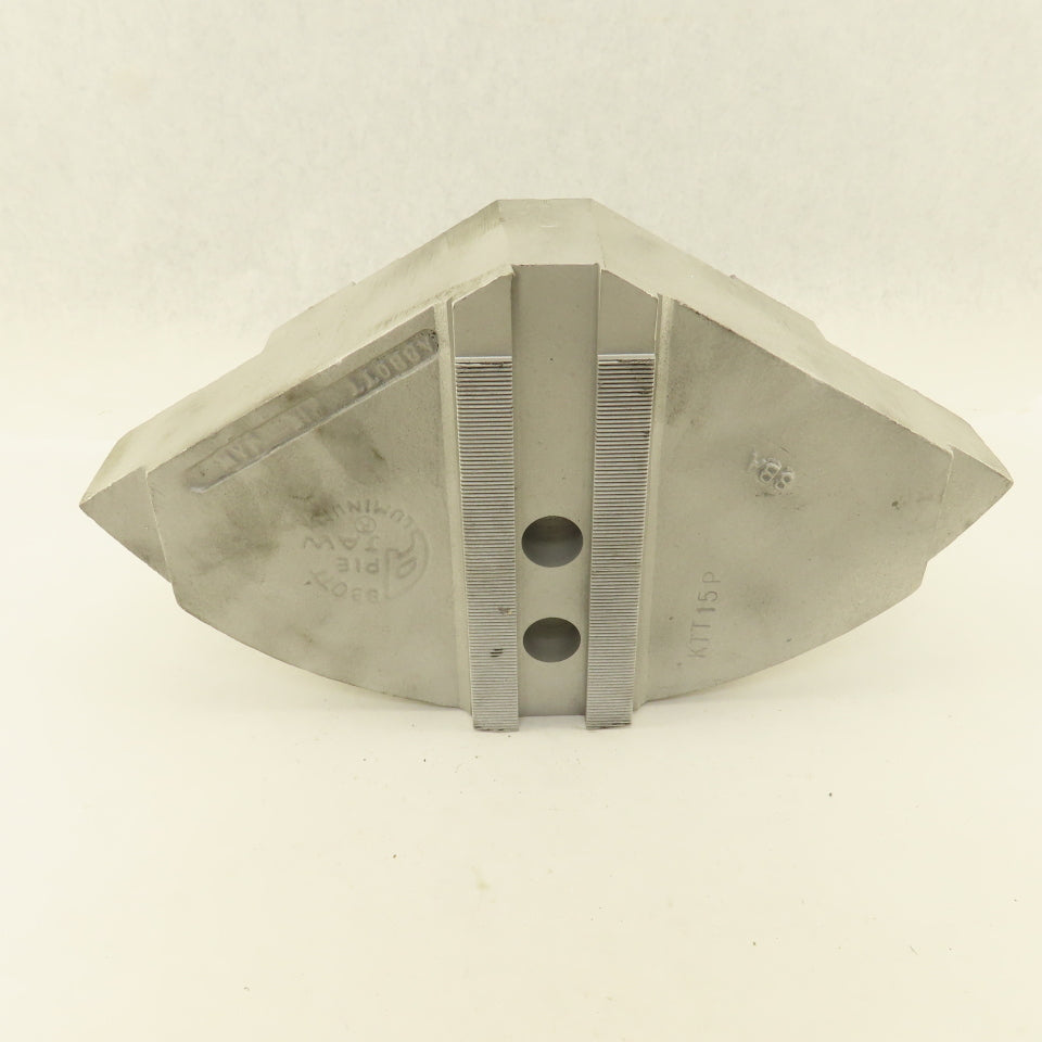 Abbott KTT15P 15" Lathe Aluminum Soft Pie Jaw