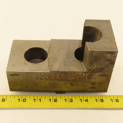 H&R Mfg. Bul SJ 6-1/2" x 3" Wide 3-1/4" Tall Lathe Step Jaw Tongue & Groove