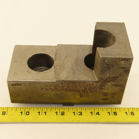 H&R Mfg. Bul SJ 6-1/2" x 3" Wide 3-1/4" Tall Lathe Step Jaw Tongue & Groove