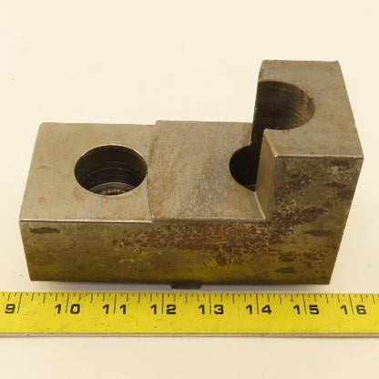 H&R Mfg. Bul SJ 6-1/2" x 3" Wide 3-1/4" Tall Lathe Step Jaw Tongue & Groove