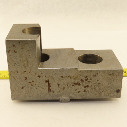 H&R Mfg. Bul SJ 6-1/2" x 3" Wide 3-1/4" Tall Lathe Step Jaw Tongue & Groove