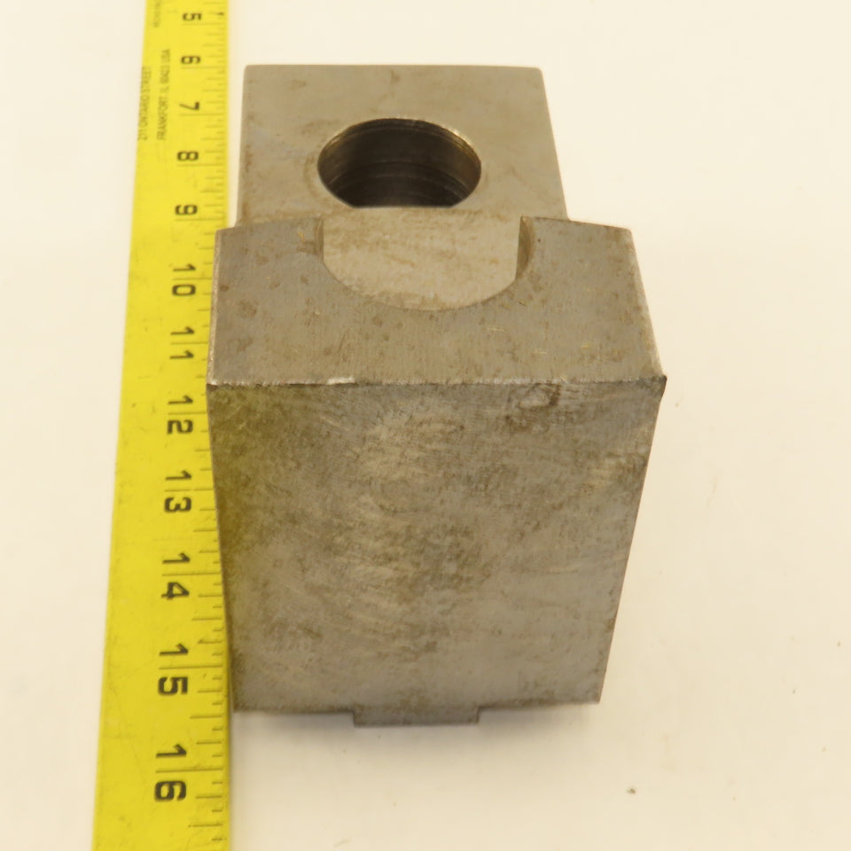 H&R Mfg. Bul SJ 6-1/2" x 3" Wide 3-1/4" Tall Lathe Step Jaw Tongue & Groove