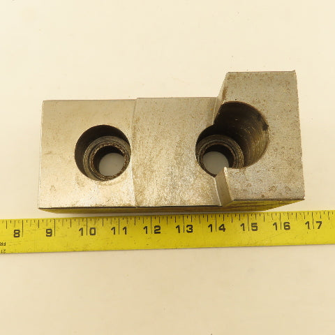 H&R Mfg. Bul SJ 6-1/2" x 3" Wide 3-1/4" Tall Lathe Step Jaw Tongue & Groove