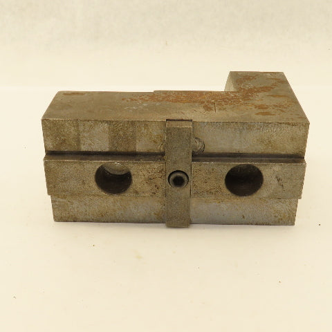 H&R Mfg. Bul SJ 6-1/2" x 3" Wide 3-1/4" Tall Lathe Step Jaw Tongue & Groove
