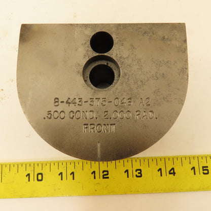 Tube Bender Die 0.500" Cond. 2" Radius