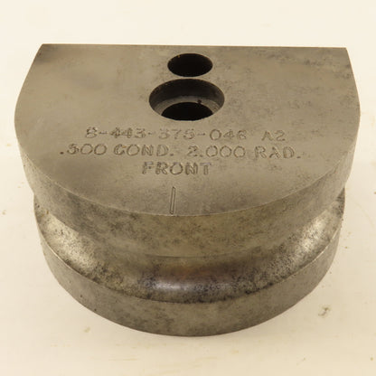 Tube Bender Die 0.500" Cond. 2" Radius