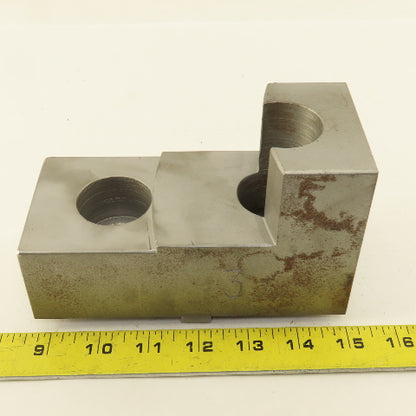 H&R Mfg. Bul SJ 6-1/2" x 3" Wide 3-1/4" Tall Lathe Step Jaw Tongue & Groove
