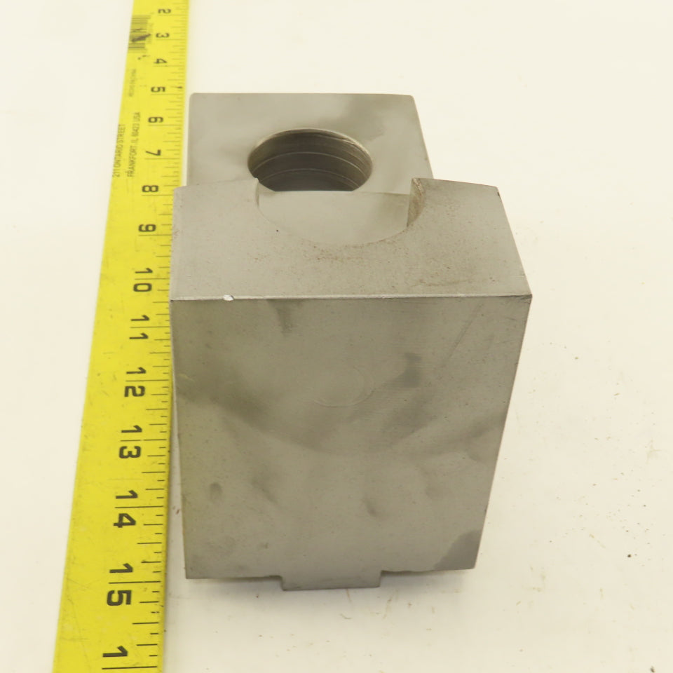 H&R Mfg. Bul SJ 6-1/2" x 3" Wide 3-1/4" Tall Lathe Step Jaw Tongue & Groove