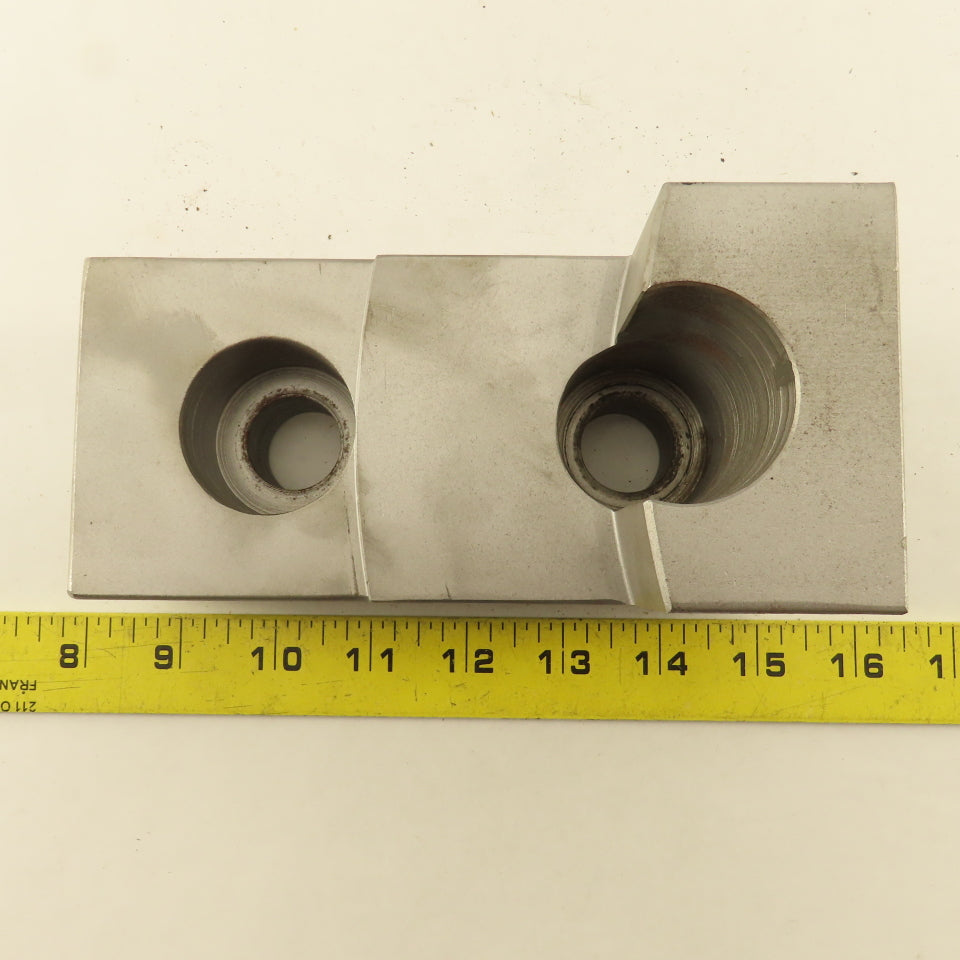 H&R Mfg. Bul SJ 6-1/2" x 3" Wide 3-1/4" Tall Lathe Step Jaw Tongue & Groove