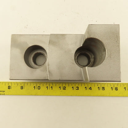 H&R Mfg. Bul SJ 6-1/2" x 3" Wide 3-1/4" Tall Lathe Step Jaw Tongue & Groove