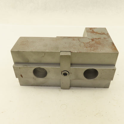 H&R Mfg. Bul SJ 6-1/2" x 3" Wide 3-1/4" Tall Lathe Step Jaw Tongue & Groove