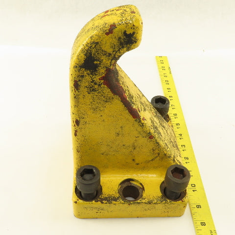 10" x 2" Heavy Duty Cast Iron Hook 6 Bolt Mount