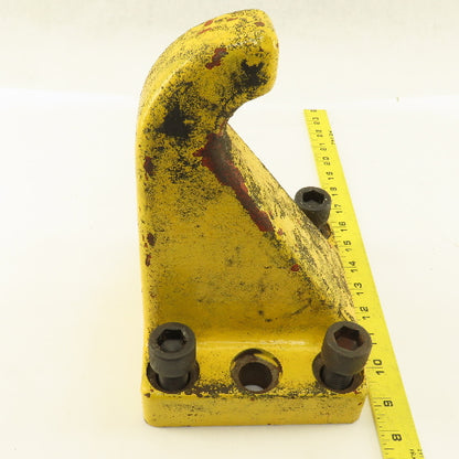 10" x 2" Heavy Duty Cast Iron Hook 6 Bolt Mount