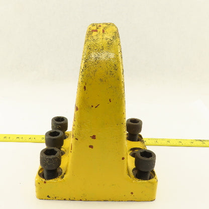 10" x 2" Heavy Duty Cast Iron Hook 6 Bolt Mount
