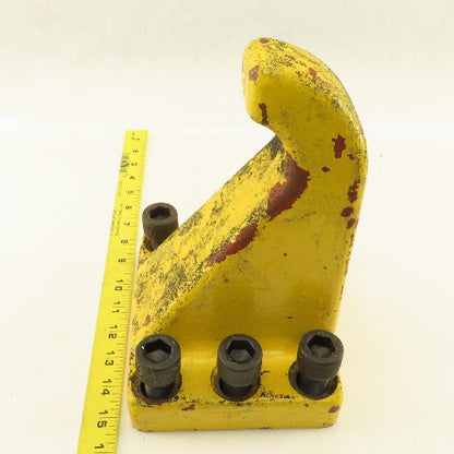 10" x 2" Heavy Duty Cast Iron Hook 6 Bolt Mount