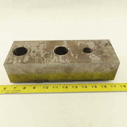 11" X 4" X 2-1/2" Thick Tongue & Groove Lathe Jaw