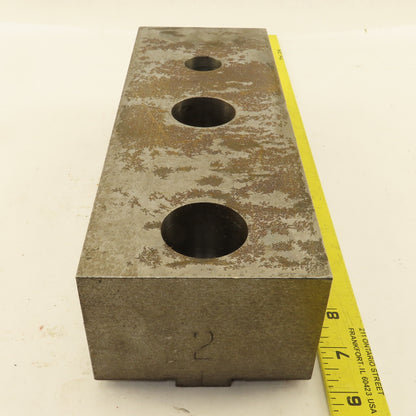 11" X 4" X 2-1/2" Thick Tongue & Groove Lathe Jaw