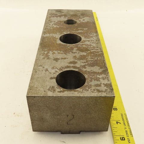 11" X 4" X 2-1/2" Thick Tongue & Groove Lathe Jaw
