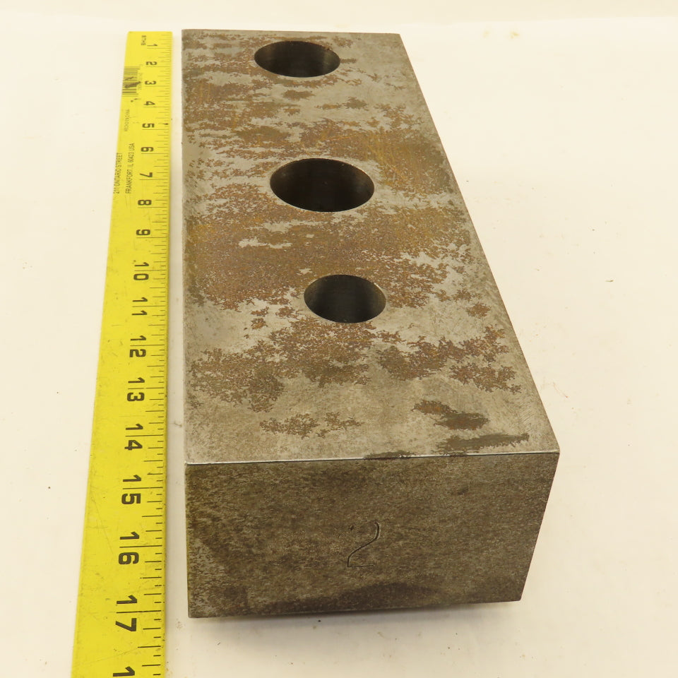 11" X 4" X 2-1/2" Thick Tongue & Groove Lathe Jaw