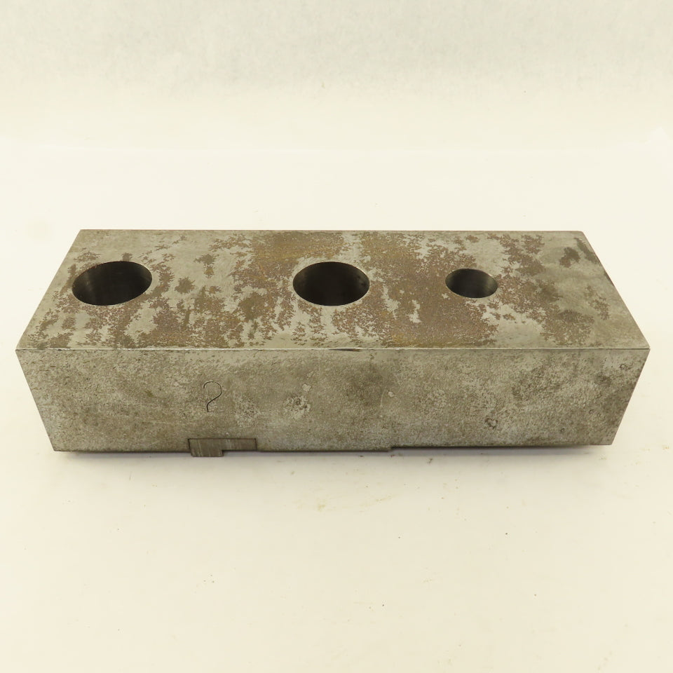11" X 4" X 2-1/2" Thick Tongue & Groove Lathe Jaw