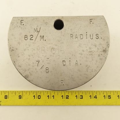 7/8" Tube Bender Die 62mm Radius
