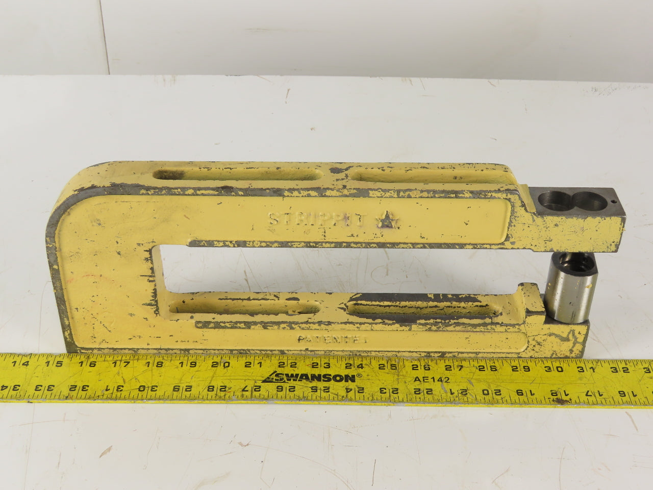 Strippit 12CJ-1-1/2 1-1/2" x 12" Throat C-Frame Punch Die Tooling Press Brake