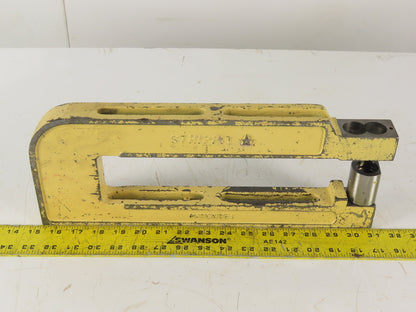 Strippit 12CJ-1-1/2 1-1/2" x 12" Throat C-Frame Punch Die Tooling Press Brake