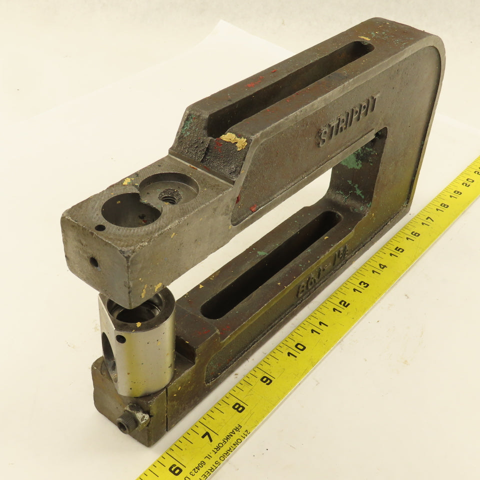 Strippit 8CJ-1-5/8 1-5/8" x 8" Throat C-Frame Punch Die Tooling Press Brake