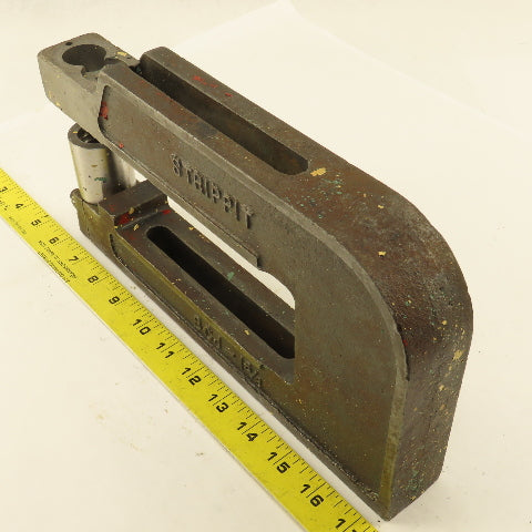 Strippit 8CJ-1-5/8 1-5/8" x 8" Throat C-Frame Punch Die Tooling Press Brake