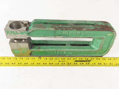 Unipunch 12A2-1/2 2-1/2" x 12" Throat C-Frame Punch Die Tooling Press Brake
