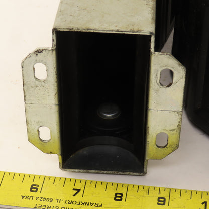 A&A Mfg. N5-10 4" x 2" Feed Thru Fully Enclosed Wire Hose Cable Carrier 41"